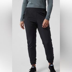 Athleta Brooklyn Lined Jogger in Black Size 8